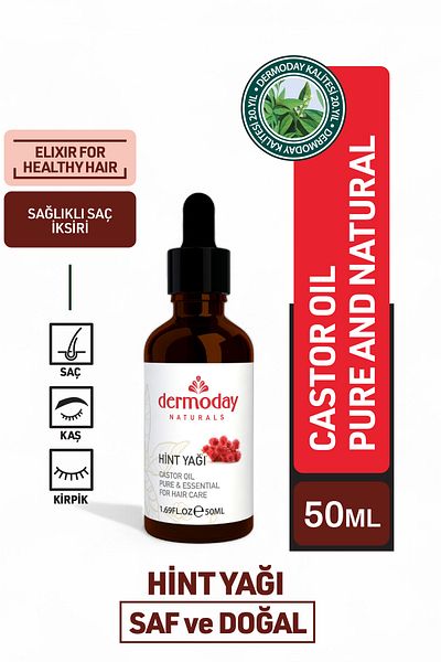 Dermoday Castor Oil - Castor Oil 50 ml