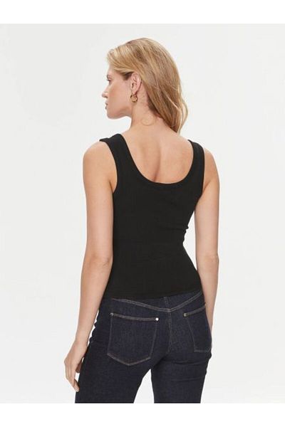 Guess Póló nyakú fekete női mellszoba W3YP68KA0H1-JBLK