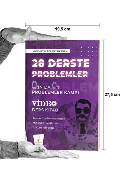 Pelikan Kitabevi Matematiği Fısıldayan Adam 0'ın da 0'ı 28 Derste Problemler Kampı Video Ders Kitabı