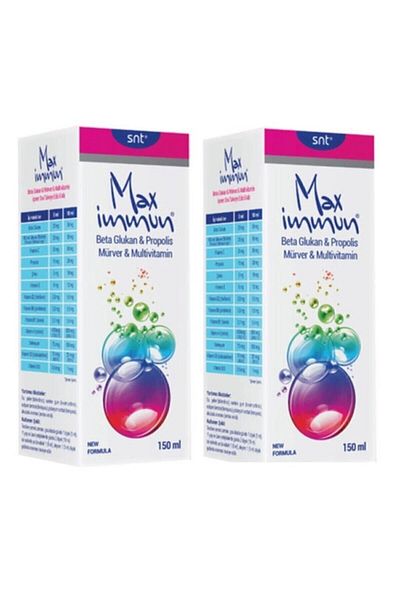 Max İmmun Max Immun 150ml Syrup - Pack of 2