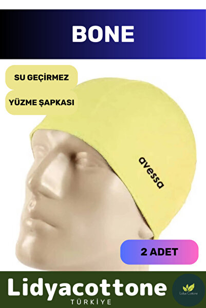 Lidyacottone Sa likrom Silikonska kapa za plivanje u bazenu i moru Vodootporn...