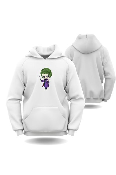 Gölge Store Ανδρικό φούτερ Joker Valentine's Day Slimfit Hoodie Hoodie 7003E