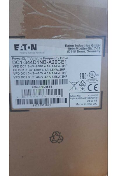 POWERXL DC1 KOMPAKT HIZ KONTROL CİHAZLARI DC1-344D1NB-A20CE1
