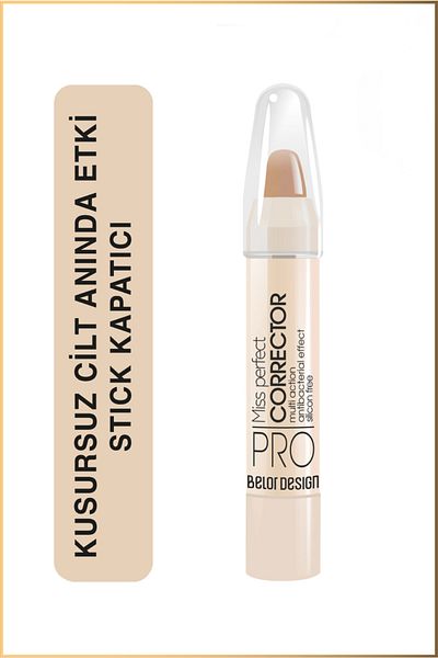 Belor Design Miss Perfect Concealer Tone:21 Cold Taupovy