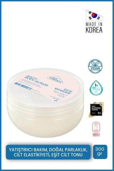 SalTherapy Vücut Peelingi 300 ml|Arındırıcı, Aydınlatıcı|Kore Deniz Tuzu, Yla...