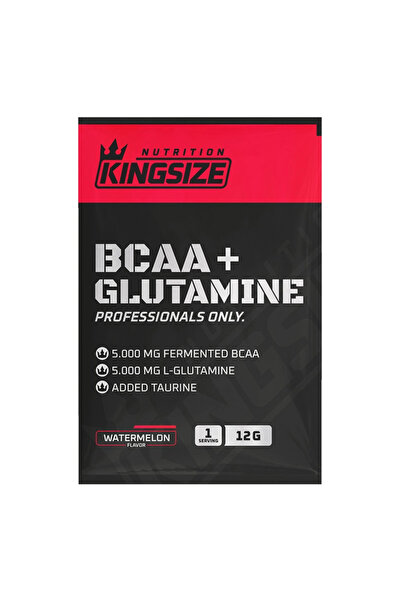 Kingsize Nutrition Bcaa Glutamine Povwder 12Gr 1 Saşe - Karpuz