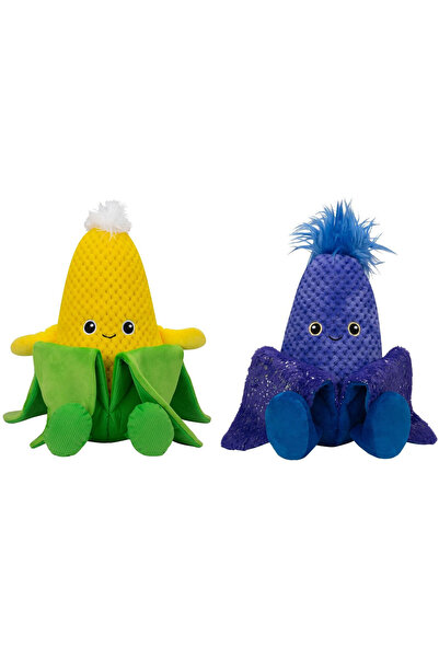 Russ Living On The Veg Cornies 14-Inches, Assorted (Style & Color May Vary)