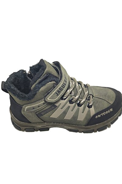 Cem Pekşen Jagulep Haki-bej Kürklü Outdoor Çocuk Botu