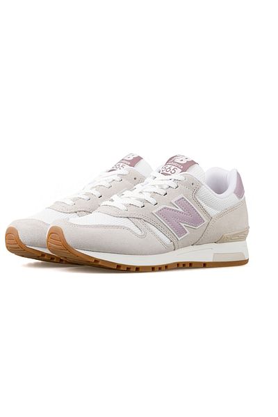 New Balance Μπεζ Κρεμ Sneaker - Γυναικεία Casual Παπούτσια, Wl565llc