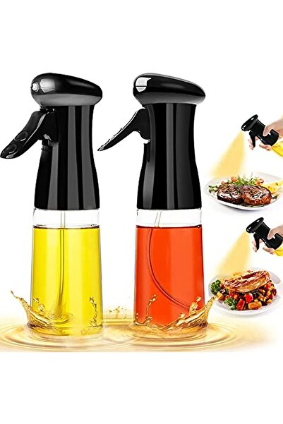 PORLİSMA 2 Adet Sprey Yağdanlık Sıvı Yağ Spreyi Yağlık - Airfryer Püskürtme Y...