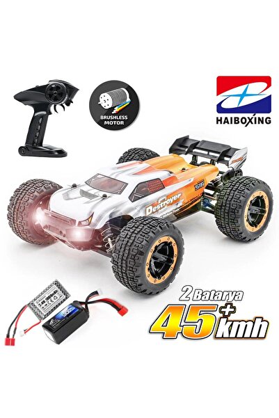 Genel Markalar Rc 1/16 Destroyer 45km Uzaktan Kumandalı Model Rc Araba 4wd (T...