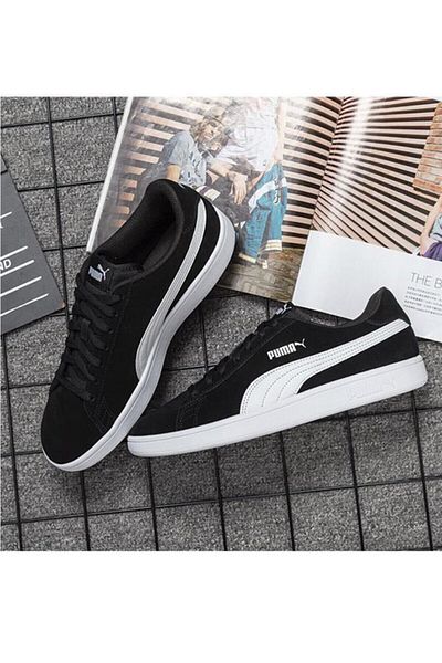 Puma Pantofi sport pentru bărbați Smash B9 390984 -01 - Negru 36498901 r Zilnic