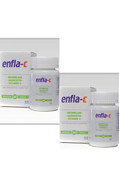 Enfla-C Meditech 30 Capsules X 2 Pieces