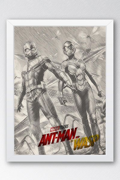 Saturn Pictură înrămată Ant Man și The Wasp - Poster Ant-Man Marvel