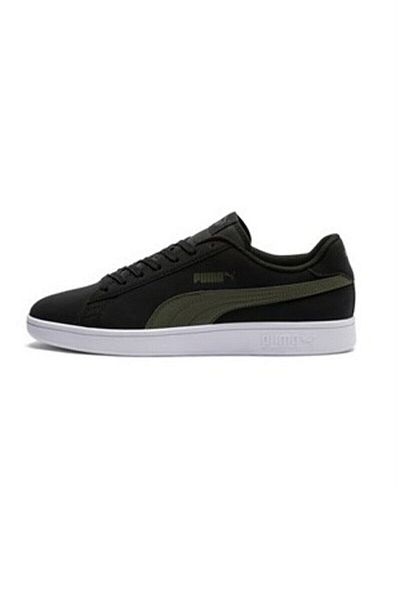 Puma Smash V2 Buck Men's Casual Sports Shoes 365160-05 Black