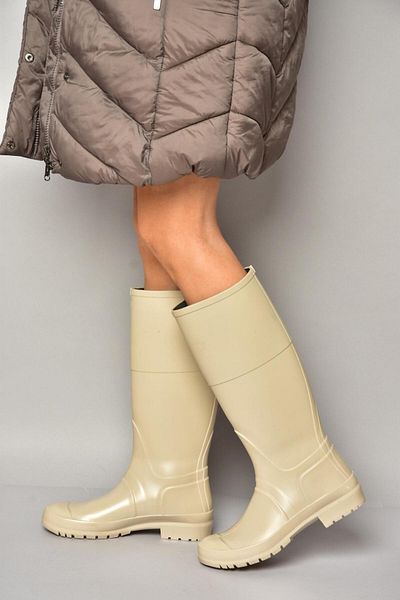 Fox Shoes Τ 858704009   Μπεζ μπότες βροχής - Μπορείτε να επιλέξετε ένα μέγεθος μικρότερο