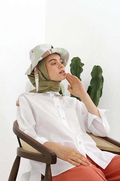 ALLDAY Cămașă oversize cu nasturi acoperită cu țesătură albă