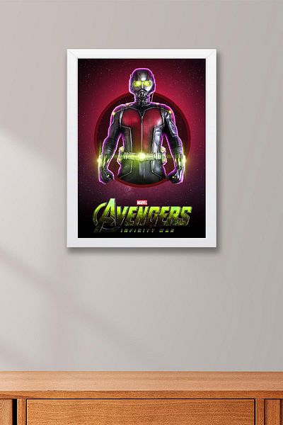 Saturn Pictură înrămată Ant Man - Pictură poster Avengers Marvel