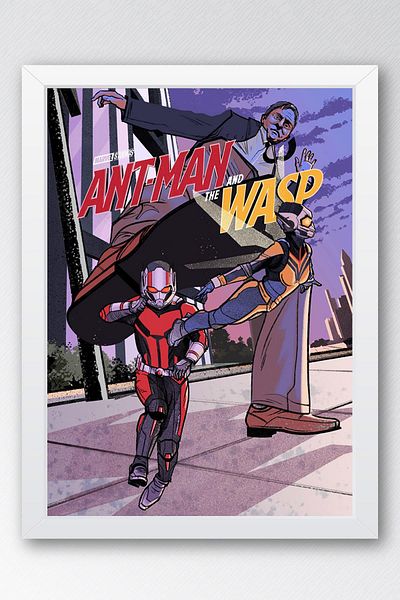 Saturn Pictură înrămată Ant Man și The Wasp - Poster Ant-Man Marvel