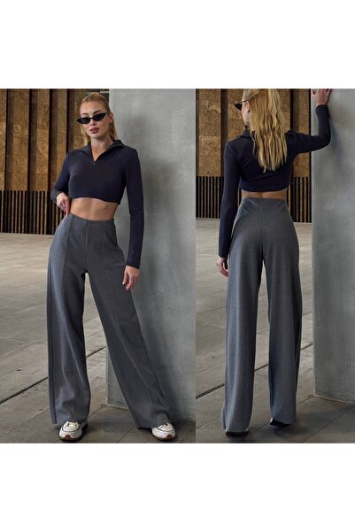 MetuCA Ön Dikiş Detaylı Selanik Pantolon