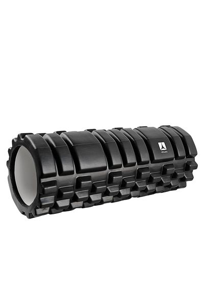 Rebuwo Deluxe High Intensity Medium Hard Pilates Massage Roller - Serrated Yoga Roller