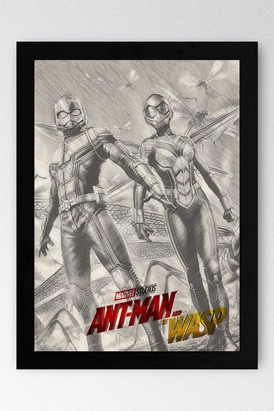 Saturn Pictură înrămată Ant Man și The Wasp - Poster Ant-Man Marvel
