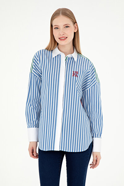 U.S. Polo Assn. Cămașă cu mânecă lungă Saks pentru femei 50291073-VR032