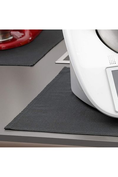 Firemat Black Edition Feuerfeste Unterlage 46x46cm| Hitzeschutzmatte