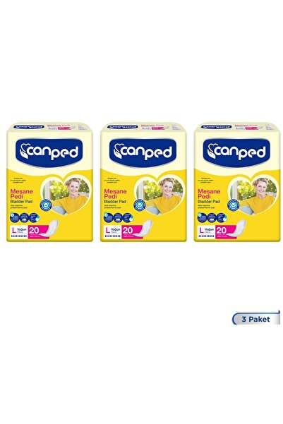 Canped Mesane Pedi Yoğun L Beden 60 Adet