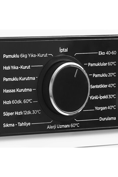 Vestel Kcmı 98142 Wifi 1400 Devir 9 Kg / 6 Kg Kurutmalı Çamaşır Makinesi