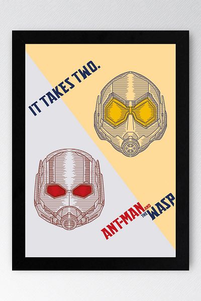 Saturn Pictură înrămată Ant Man și The Wasp - Pictură poster Marvel Ant-Man