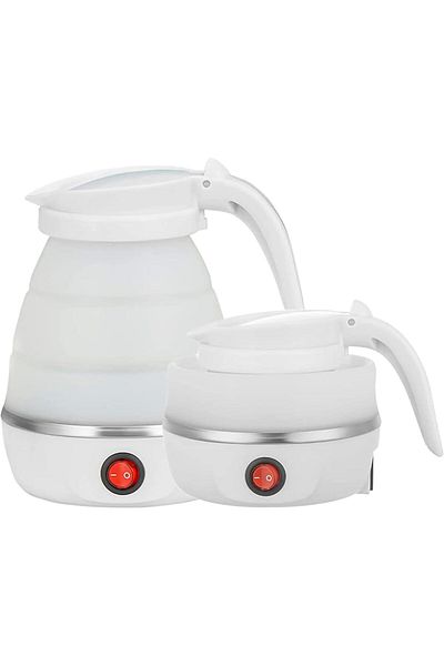 Primo Plus Travel Kettle Electric Small Foldable Portable Kettle,Silicone