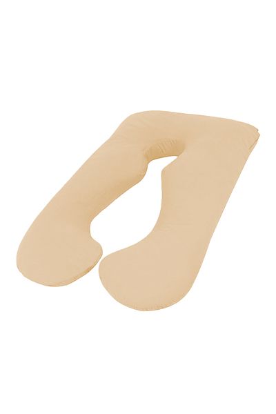 Generic U Shape Comfortable Pregnancy & Maternity Pillow By Mother Comfort,Beige