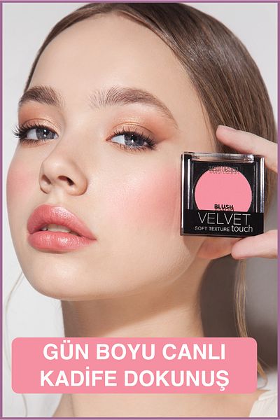 Belor Design Velvet Touch Blush Tone:103 Pink