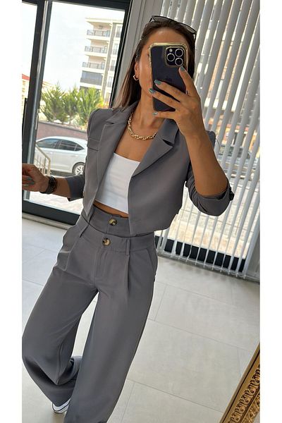 caddstore Zr Model Gray Jacket