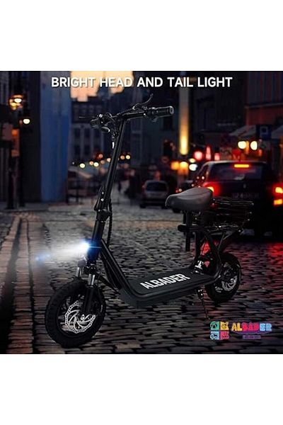 ALBADER Electric Scooter Pro For Adults V16 Pro, Electric Kick Scooter Max Speed 64 KM/H, 48V Powe