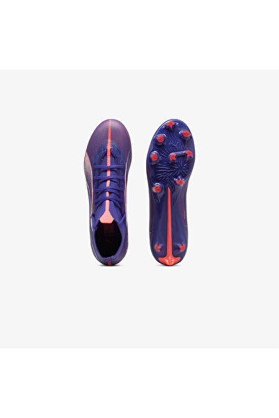 Puma Ultra Match 5 Plus Fg Erkek Mor Çim Saha Kramponu