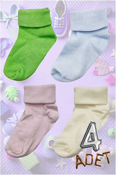 Uniquetrenders Organic Cotton Four Seasons Baby Socks Colorful Baby Socks