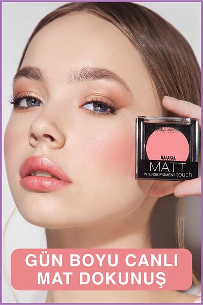 Belor Design Matt Touch Blush Tone:202 Peony