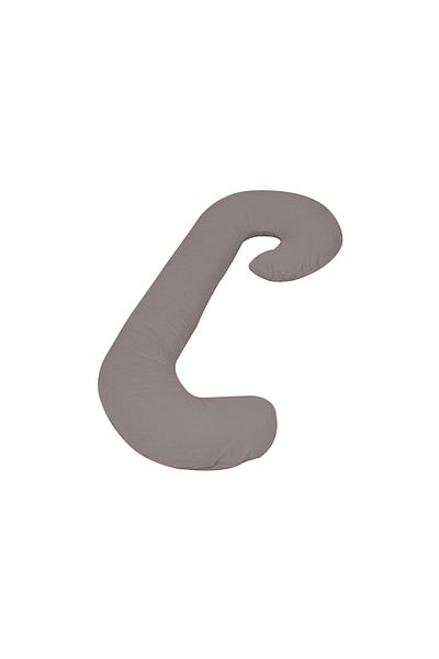 Generic C Shape Comfortable Pregnancy & Maternity Pillow By Mother Comfort - Gray