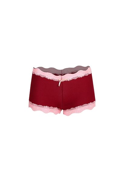 Akbeniz Claret Red Γυναικείο Boxer - Βαμβακερό Σετ 2 40265