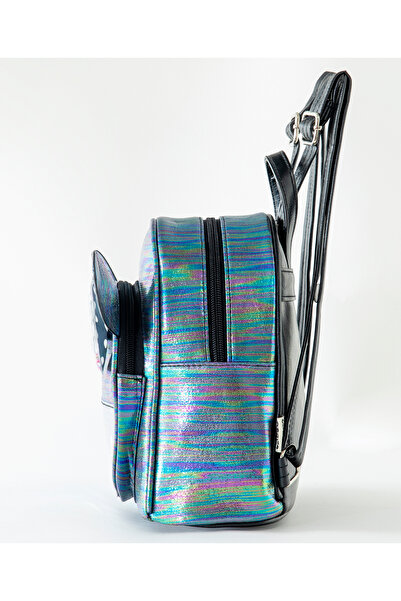 Fab N Funky Stylish & Classic Black Backpack - Durable, High-Quality Polyester School Bag for 3+ Years