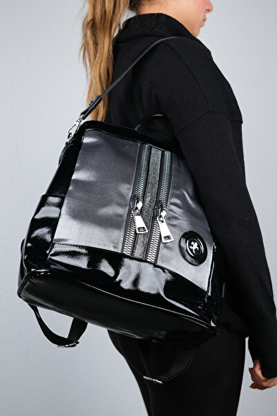 Luvi Dámský batoh Anis Grey Glitter