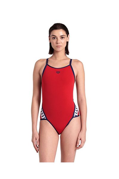 ARENA Women's Arena Icons Super Fly Back Soild Red Navy