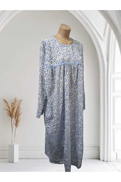 birsen içgiyim Flannel Winter Mother Nightgown