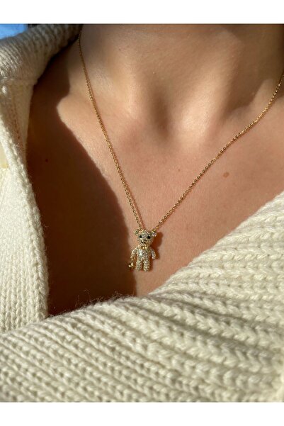 Reacraft 925 Gümüş | İthal Ayıcık Kolye