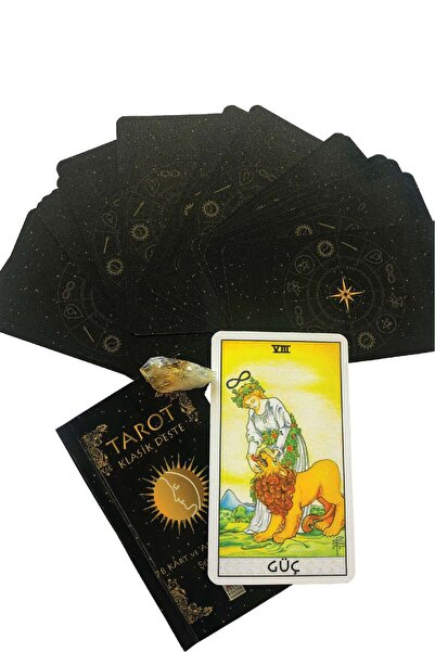 Delta Kültür Yayınevi Tarot Klasik Deste, 78 Kart Ve Anahtar Kitap