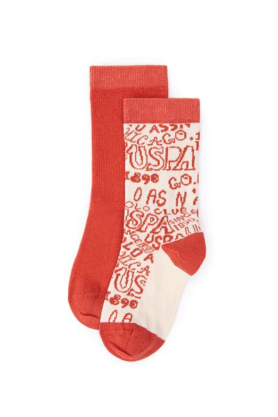 U.S. Polo Assn. Boy's 2-Piece Socks 50299268 -Vr031