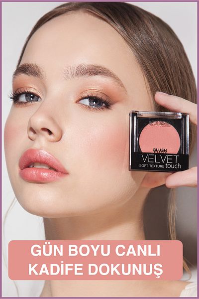 Belor Design Velvet Touch Blush Tone:105 Velvet Rose