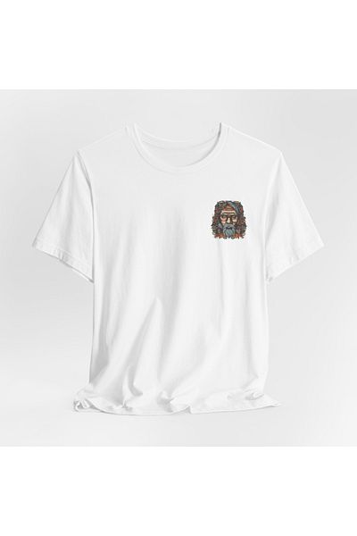 IVART Έγχρωμο-Γυαλιά Ανδρικό εμπριμέ-unisex -100% βαμβακερό κοντομάνικο μπλουζάκι με λαιμόκοψη